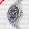 Rolex GMT-Master II Batman Blue Black Ceramic Bezel 904L Steel Jubilee Bracelet Swiss Made Replica Watch