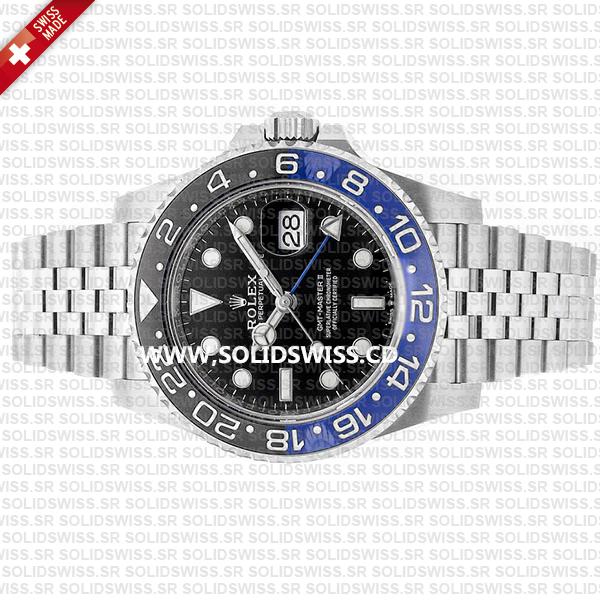 Rolex GMT-Master II Batman Steel Jubilee Bracelet