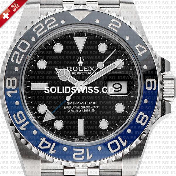 Rolex GMT-Master II Batman Blue Black 40mm