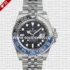 Rolex GMT-Master II Batman Blue Black Ceramic Bezel 40mm Watch