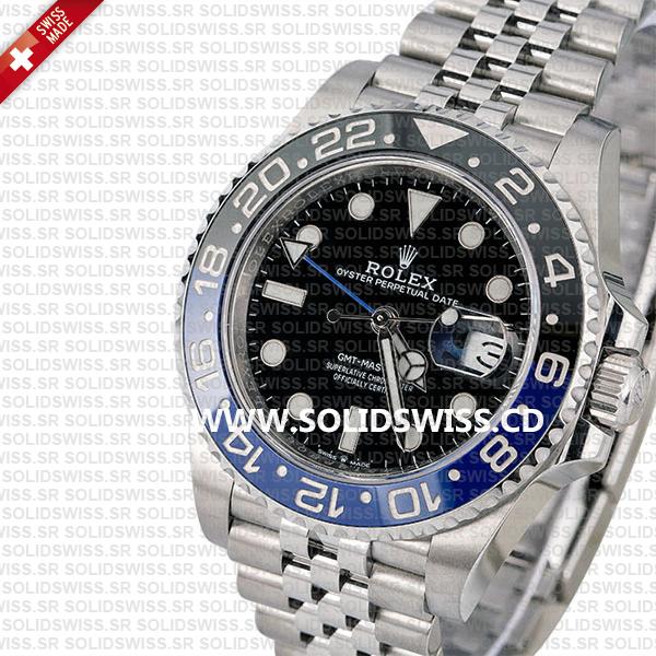 Rolex GMT-Master II Batman Blue Black Ceramic Bezel 40mm Replica Watch