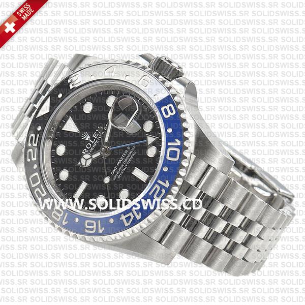 Rolex GMT-Master II Batman Blue Black Ceramic Bezel 40mm Swiss Replica Watch
