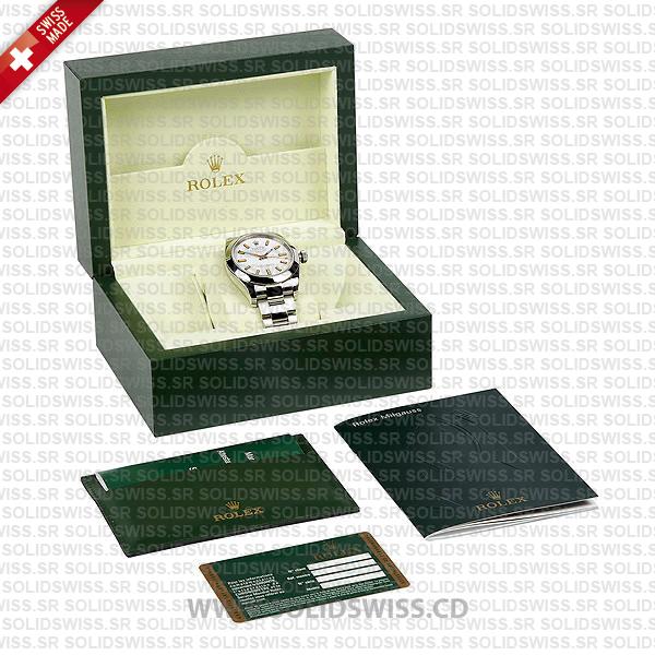 Rolex Box Set and Papers with International Warranty Card