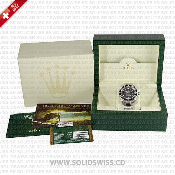 Rolex Box Set and Papers with International Warranty Card
