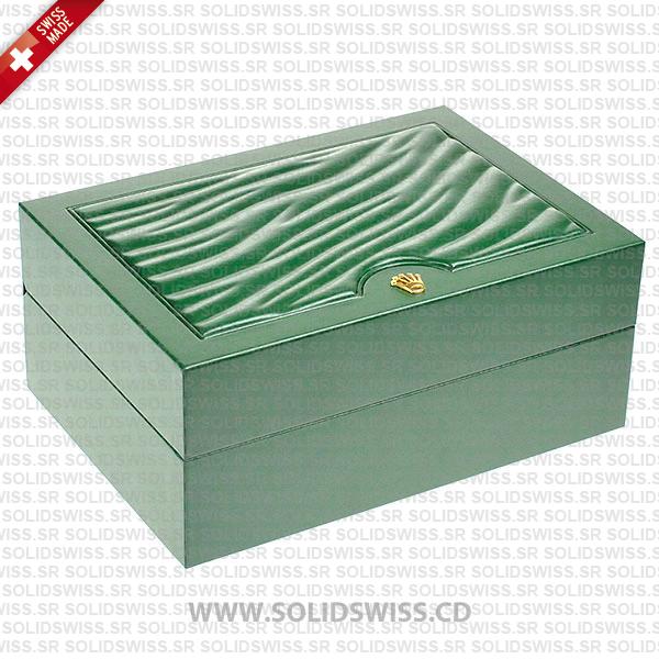 Rolex Watch Box Latest Design with Green laminated finish