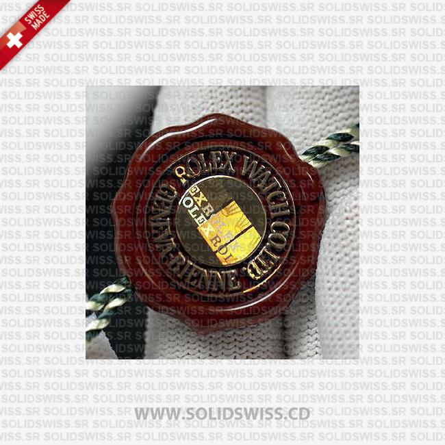 Rolex Box Set With Papers