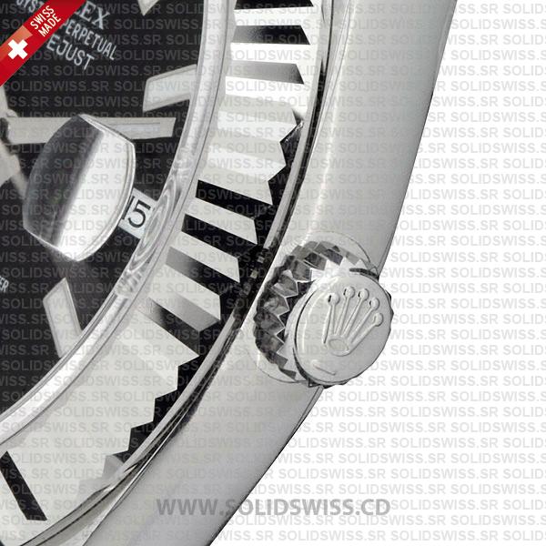 Rolex Datejust SS Black