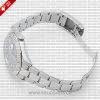 Rolex Datejust 18k White Gold Black Diamonds Dial Watch
