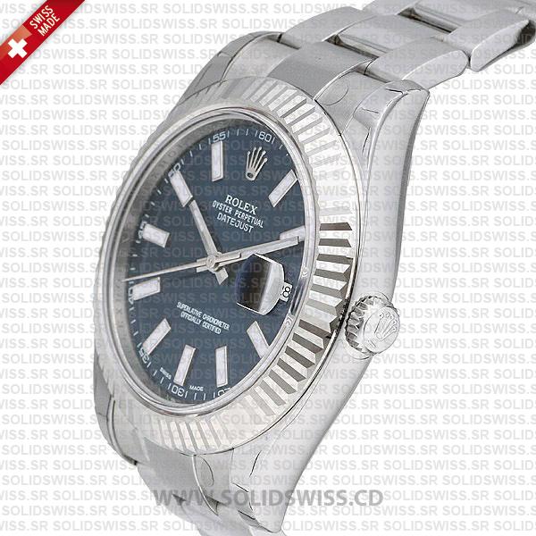 Rolex Datejust Blue Dial 41mm