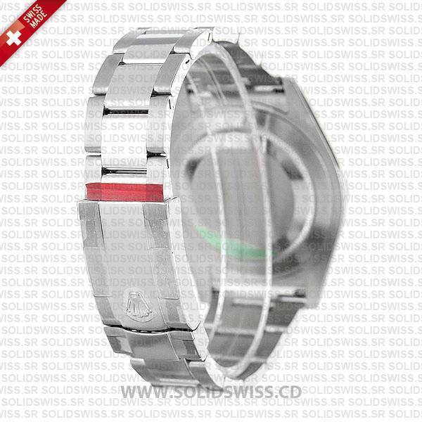 Rolex Datejust 18k White Gold Black Diamonds Dial 41mm