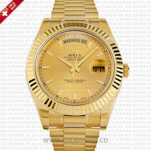 Rolex Day-Date II Gold Gold