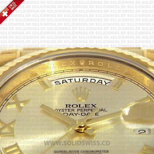 Rolex Day-Date II Yellow Gold Roman Dial