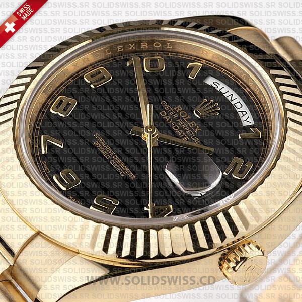 Rolex Day-Date Gold Wave