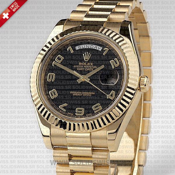 Rolex Day-Date Gold Wave