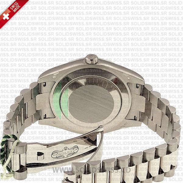 Rolex Day-Date SS Silver