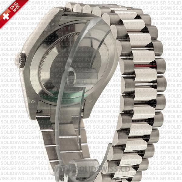 Rolex Day-Date SS Silver