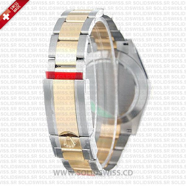 Rolex Daytona Two-Tone Blue Arabic Dial with Oysterlock safety clasp