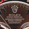 Replica Rolex Cosmograph Daytona 18k Rose Gold Brown Arabic Dial 40mm