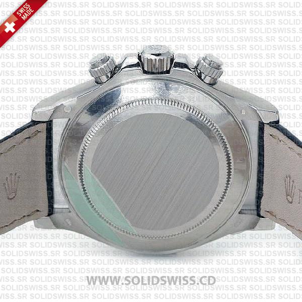 Rolex Daytona White Gold Leather Strap 40mm