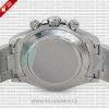 Rolex Daytona Stainless Steel 18k White Gold Grey Dial 904L Steel Replica Watch
