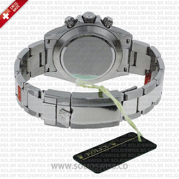 Rolex Daytona White Gold Meteorite Dial Stainless Steel Replica