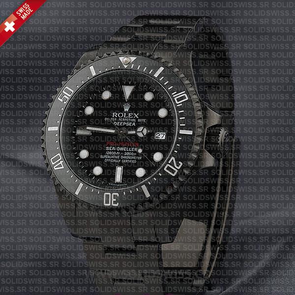 Rolex Sea-Dweller Deepsea DLC Pro Hunter Watch
