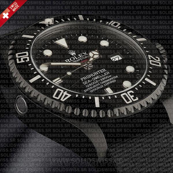 Rolex Deepsea Pro Hunter PVD Nato Strap 44mm Swiss Replica Watch
