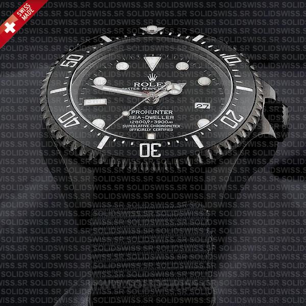 Rolex Sea-Dweller Deepsea Pro Hunter PVD Nato Strap 116660