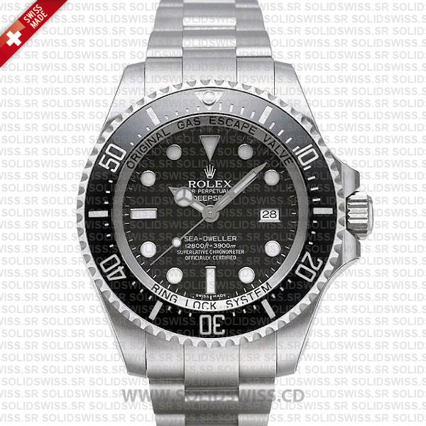 Rolex Deepsea Sea-Dweller 44mm Black Dial | 904L Steel