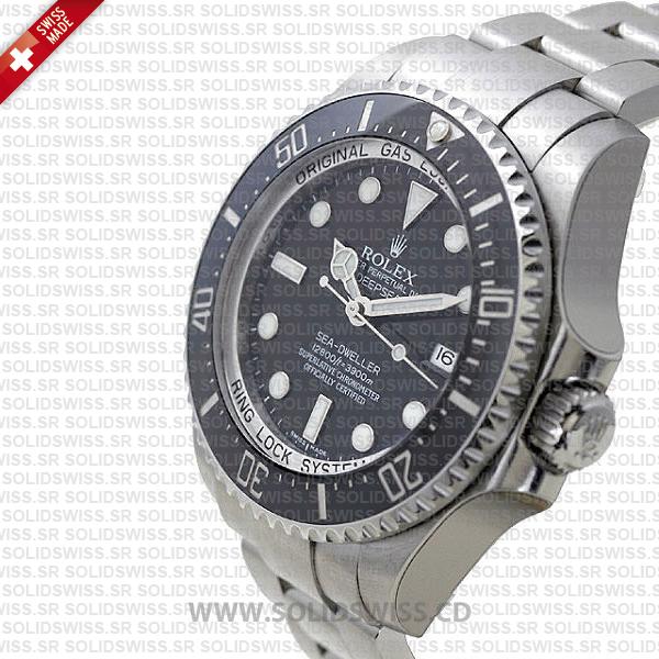 Rolex Deepsea Sea-Dweller 44mm Black Dial | 904L Steel Watch