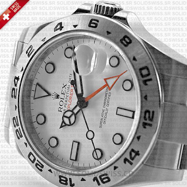 Rolex Explorer II 42mm White Dial