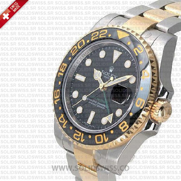 Rolex GMT-Master II Two-Tone 904L Steel