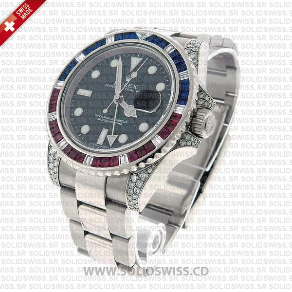 Rolex GMT-Master II Blue Red Ruby Watch