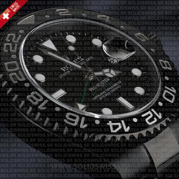 Rolex GMT-Master II Pro Hunter DLC Black Dial 40mm