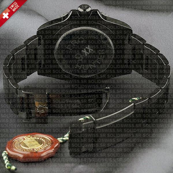 Rolex GMT-Master II Pro Hunter DLC Black Dial 40mm 904L Steel