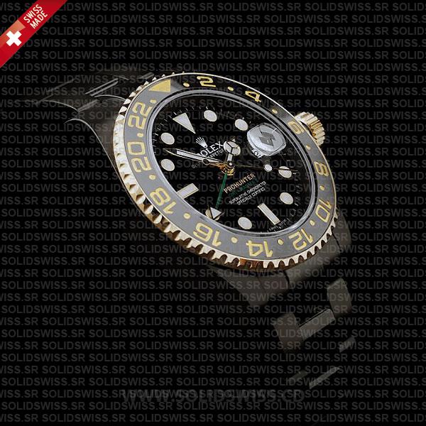 Rolex GMT-Master II Pro Hunter DLC Gold Black Ceramic Bezel