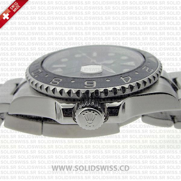 Rolex GMT-Master II Stainless Steel Black Ceramic Bezel