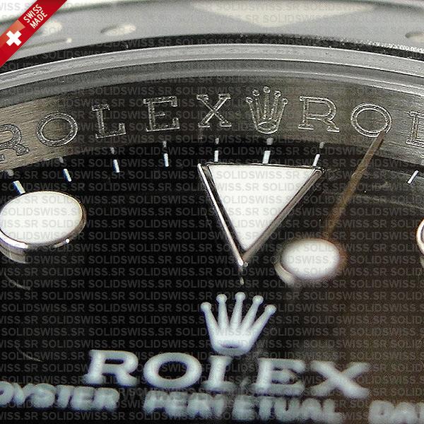 Rolex GMT-Master II Stainless Steel Black Dial