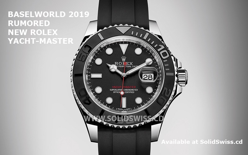 Rolex Yacht-Master 2019 Stainless Steel Black Dial Details