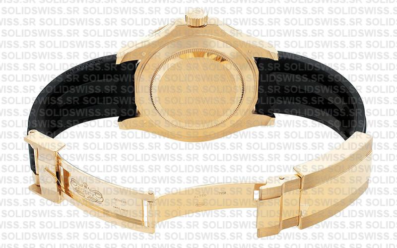 Solidswiss Review Rolex Replica Watch Rolexal Yacht Master 42 Yellow Gold Oysterflex 226658 Superclone