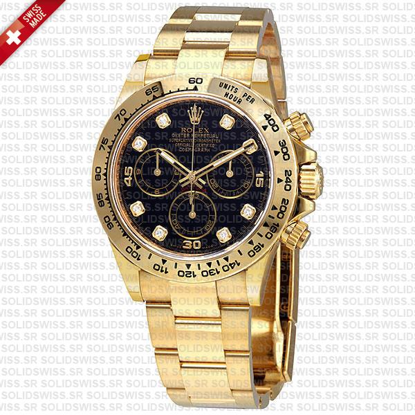 Rolex Oyster Perpetual Cosmograph Daytona 40mm Black Dial