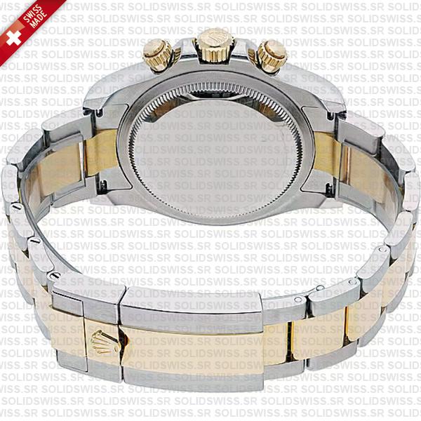 Rolex Cosmograph Daytona 2-tone 18k Yellow Gold/904l Steel Ref.126503 Gold Dial Stick Markers 40mm Cal.4131 Swiss Replica Super Clone New 2024 Model