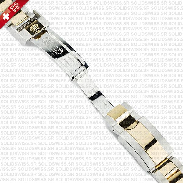Rolex Cosmograph Daytona 2-tone 18k Yellow Gold/904l Steel Ref.126503 Gold Dial Stick Markers 40mm Cal.4131 Swiss Replica Super Clone New 2024 Model