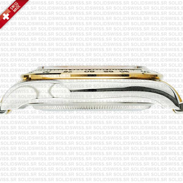 Rolex Cosmograph Daytona 2-tone 18k Yellow Gold/904l Steel Ref.126503 Gold Dial Stick Markers 40mm Cal.4131 Swiss Replica Super Clone New 2024 Model