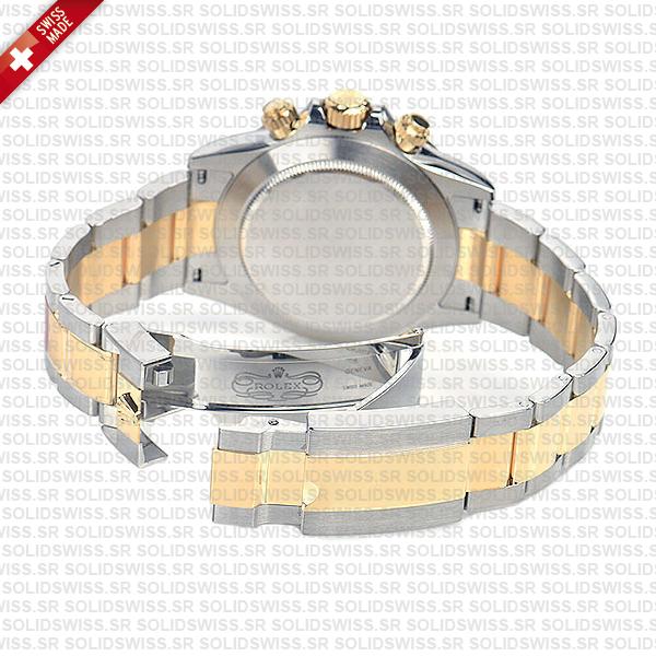 Rolex Cosmograph Daytona Two-Tone 18k Yellow Gold Oyster Bracelet