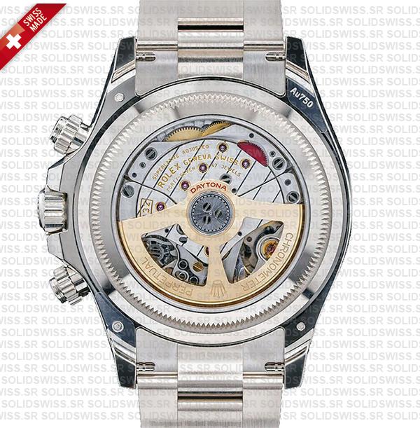 Rolex Cosmograph Daytona Le Mans 18k White Gold Panda Black Dial 40mm Ref:126529ln Cal.4132 Swiss Replica Super Clone New 2024 Model