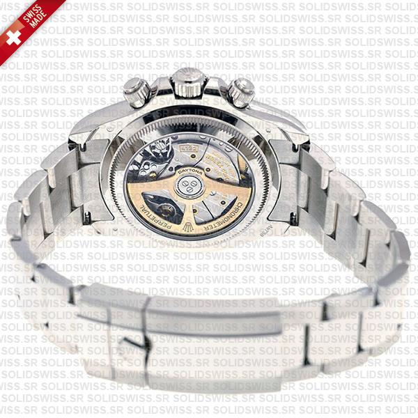 Rolex Cosmograph Daytona Le Mans 18k White Gold Panda Black Dial 40mm Ref:126529ln Cal.4132 Swiss Replica Super Clone New 2024 Model