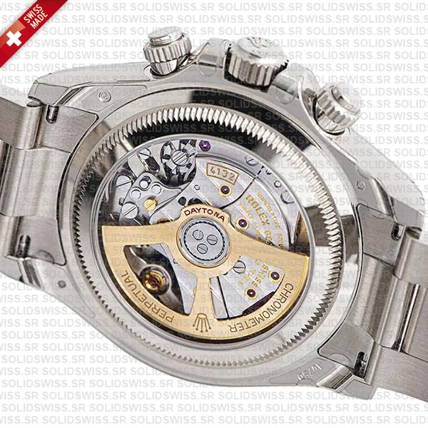 Rolex Cosmograph Daytona Le Mans 18k White Gold Panda Black Dial 40mm Ref:126529ln Cal.4132 Swiss Replica Super Clone New 2024 Model