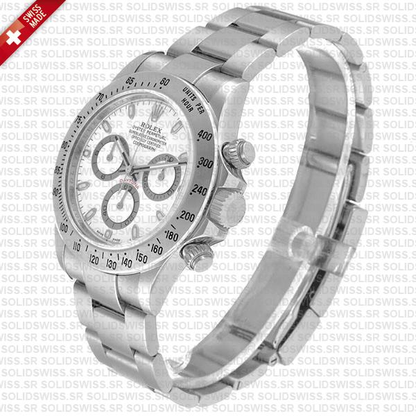 Rolex Daytona Ss White