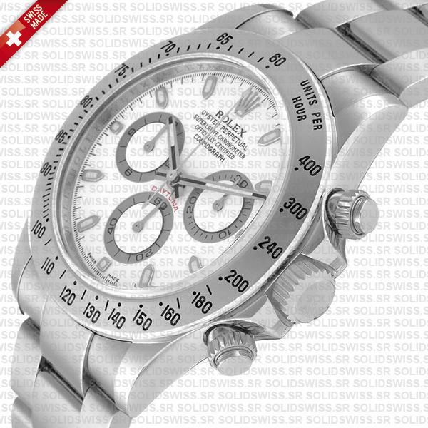 Rolex Daytona Ss White